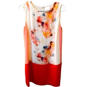 Dalia SMALL Muti colored florals sleeveless short dress